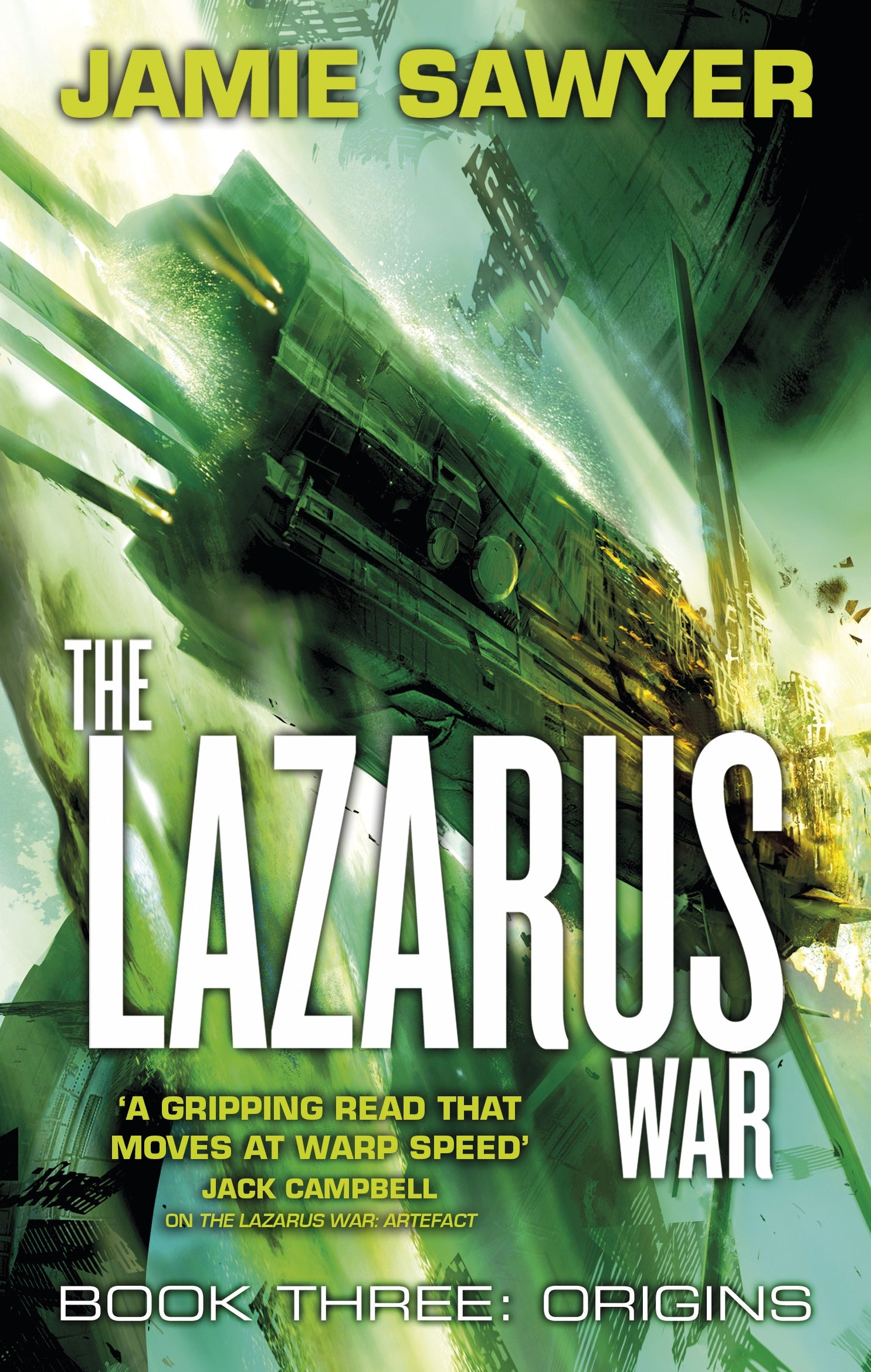 The Lazarus War: Origins by Jamie Sawyer