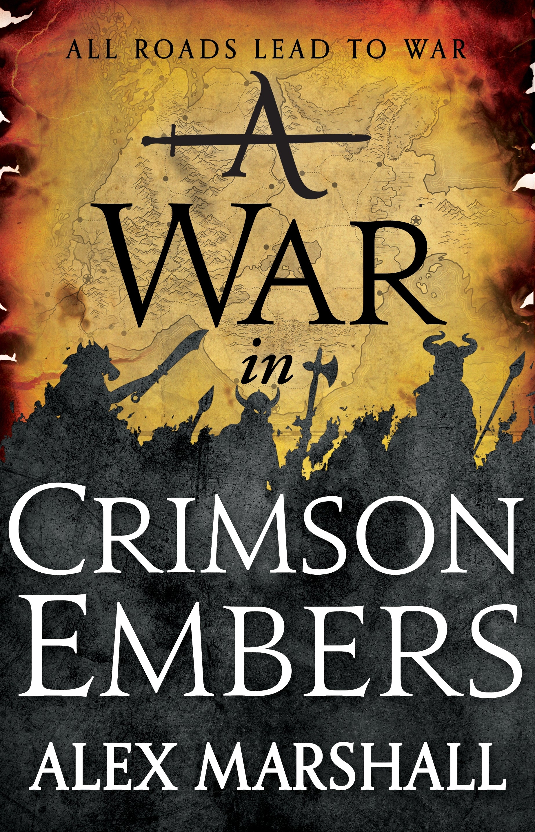 A War in Crimson Embers by Alex Marshall